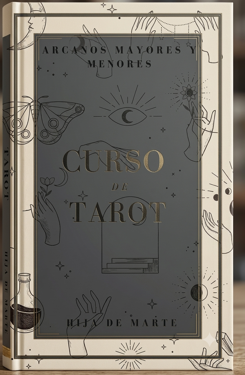 Curso de Tarot Completo "Hija de Marte". 108 páginas.