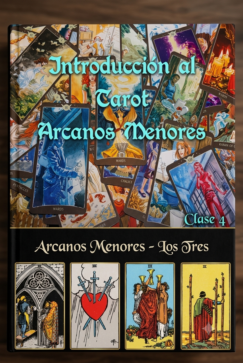 Introducción al Tarot. "Arcanos Menores". 21 páginas.
