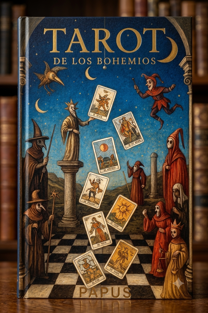 El Tarot de los Bohemios. 192 páginas.