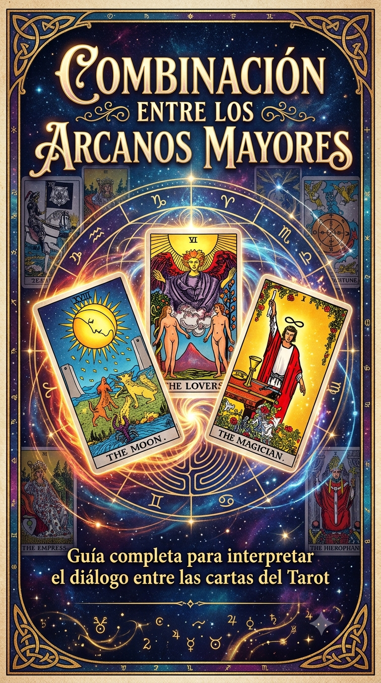 "Combinación entre los Arcanos Mayores". 22 páginas.